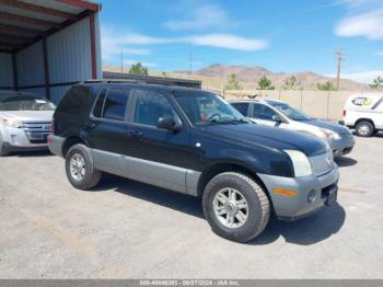  Salvage Mercury Mountaineer