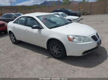  Salvage Pontiac G6