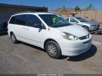  Salvage Toyota Sienna