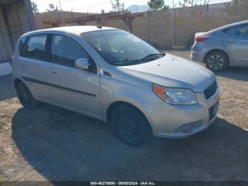  Salvage Chevrolet Aveo