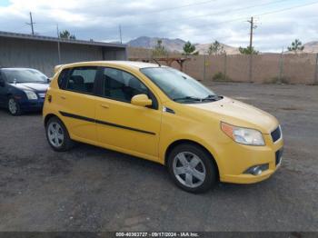  Salvage Chevrolet Aveo