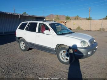  Salvage Hyundai SANTA FE