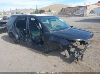  Salvage Ford Utility Police Intercepto