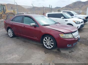  Salvage Lincoln MKZ