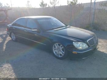  Salvage Mercedes-Benz S-Class