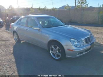  Salvage Mercedes-Benz E-Class