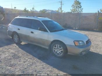  Salvage Subaru Outback