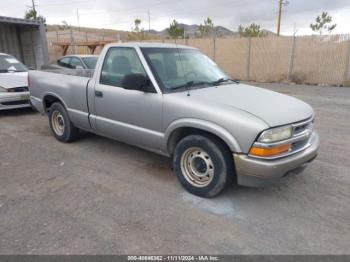  Salvage Chevrolet S-10