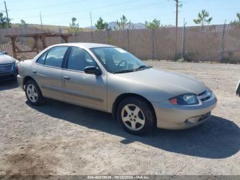  Salvage Chevrolet Cavalier