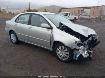  Salvage Toyota Corolla