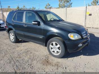  Salvage Mercedes-Benz M-Class