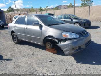  Salvage Toyota Corolla