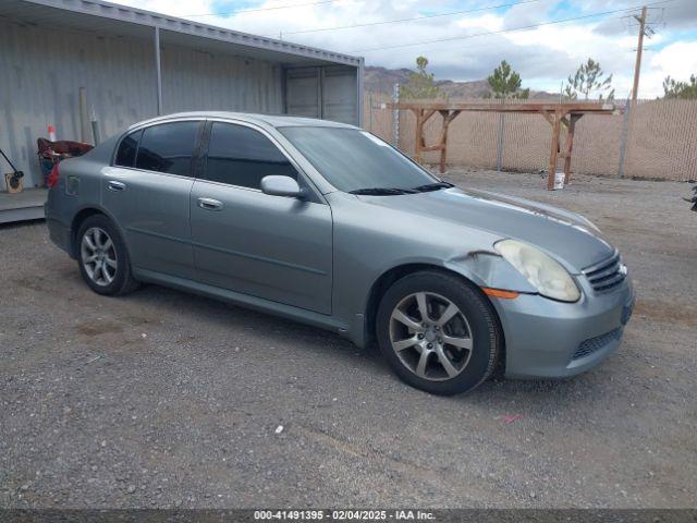  Salvage INFINITI G35x