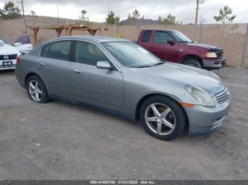  Salvage INFINITI G35