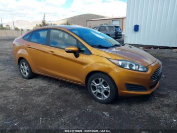  Salvage Ford Fiesta