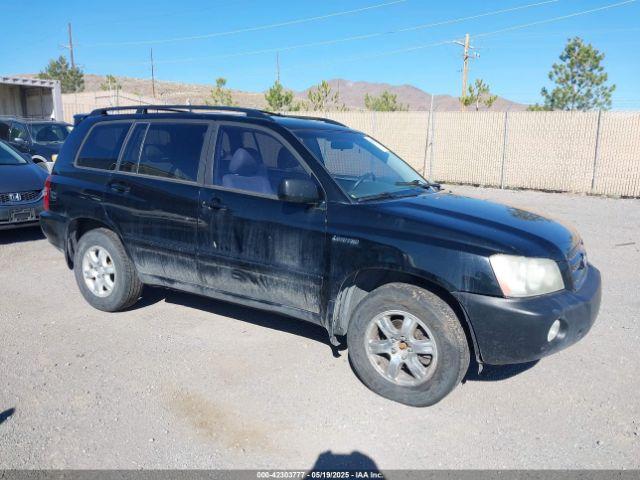  Salvage Toyota Highlander