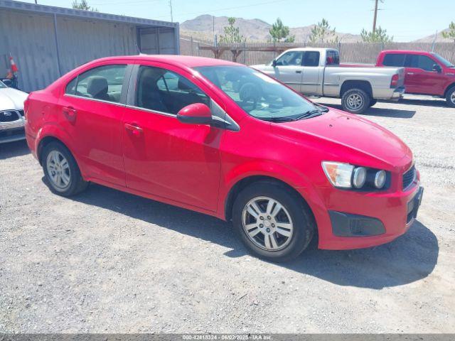  Salvage Chevrolet Sonic