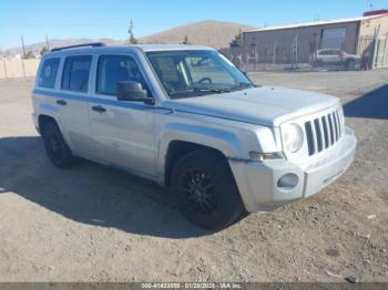  Salvage Jeep Patriot