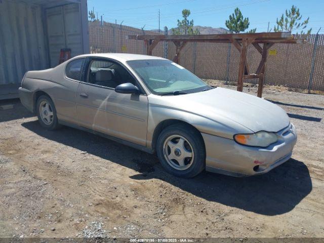  Salvage Chevrolet Monte Carlo