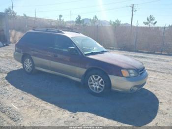  Salvage Subaru Outback