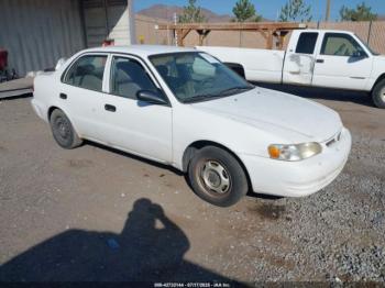  Salvage Toyota Corolla