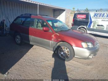  Salvage Subaru Outback