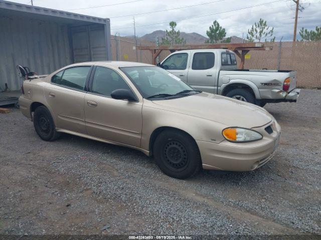  Salvage Pontiac Grand Am