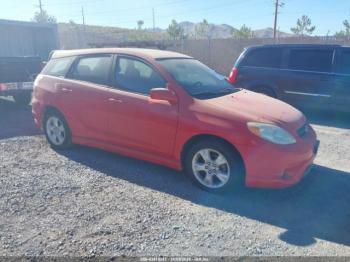  Salvage Toyota Matrix