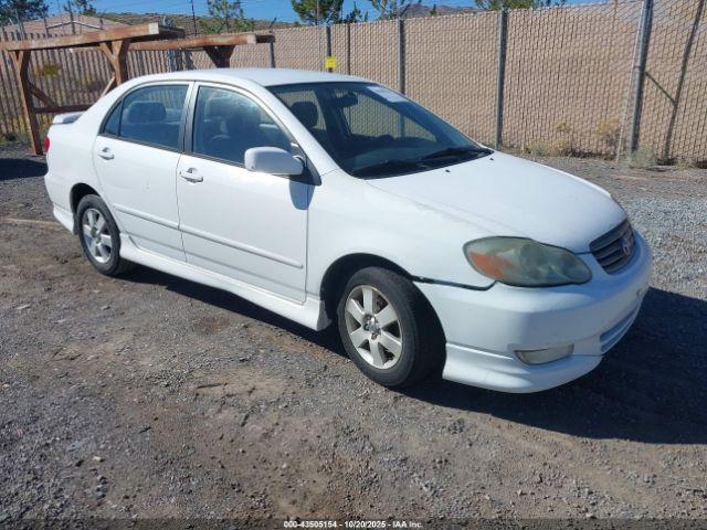  Salvage Toyota Corolla