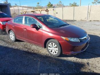  Salvage Honda Civic
